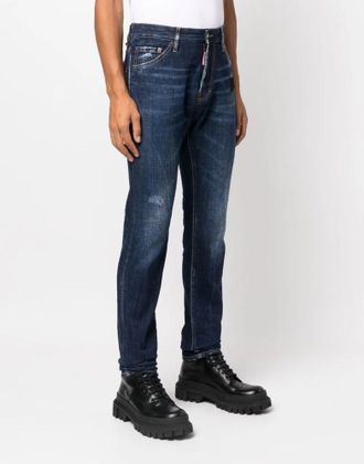 Dsquared2 Mens Cool Guy Slim Jeans Blue Clothing >