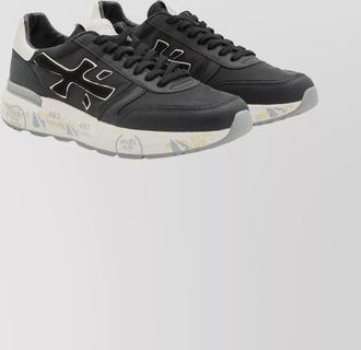 Premiata leather low-top sneakers
