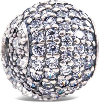 Pandora Cosmic Stars Clip - Clear CZ