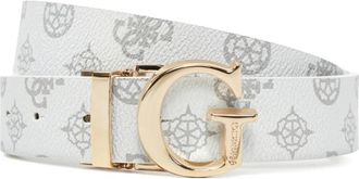 Guess Witte Riem Stijlvolle Mode Accessoire - Dames - Riemen - Wit - M - Accessoires