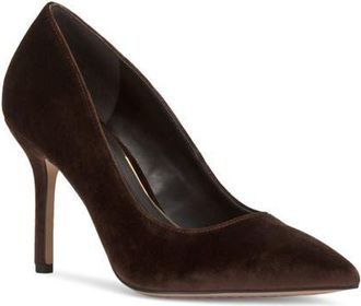 Vince Camuto Maisha Pointed Toe Pump in Brownie at Nordstrom, Size 7.5