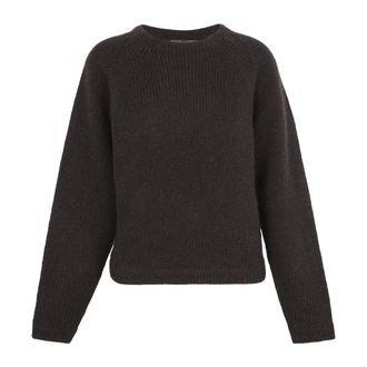 Cortana Lina Knit Jumper - female - Cortana - Round-neck Knitwear - Brown - 2XS - Knitwear