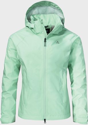 Sch&ouml;ffel Outdoorjacke SCH&Ouml;FFEL Jacket Easy XT L, Damen, Gr. 36, gr&uuml;n (6205, gr&uuml;n), Oberstoff: 100% Polyester; (Membran: Polyurethan); Futter: 100% Polyester, r