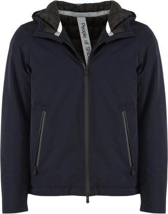 People of Shibuya Bomber Pm 803 N - Heren - Zomerjassen - Blauw - 3XL - Leer - Jassen