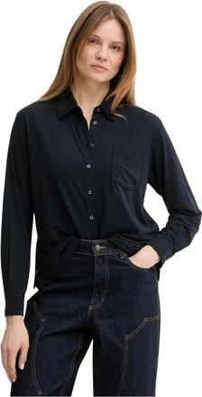 Marc O'Polo Shirts - Dames - Overhemden - Blauw - S - Overhemden