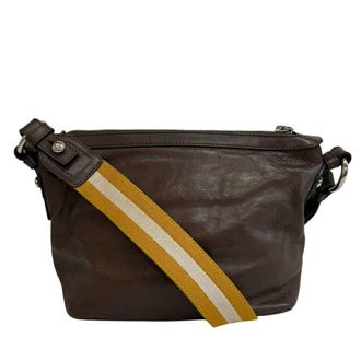 Bally Leather Shoulder Bag (Pre-Owned)
