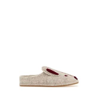 Bode Mules, male, Gray, Size: XL Rabbit Slipper
