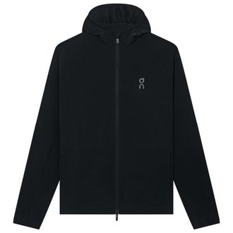 On Weather Hoodie Laufjacke f&uuml;r Herren | schwarz
