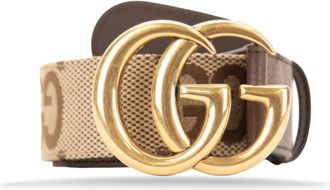 Gucci Cintura Fibbia - Dames - Riemen - Veelkleurig - 65 CM - Leer - Accessoires