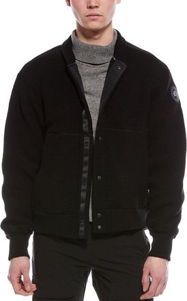 Canada Goose Hudson Wool-Blend Fleece Bomber Jacket