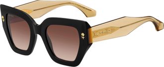 Etro 0010/S 71C/HA Womens Sunglasses Black Size 50