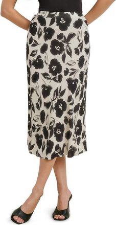 Favorite Daughter The Jojo Floral Midi Skirt in Brushed Neutral Floral at Nordstrom, Size X-Large