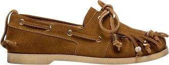 Golden Goose Cruise Loafer - Dames - Bootschoenen - Bruin - 38 EU - Leer - Schoenen