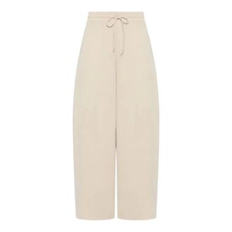 Max Mara Dames, Broeken, Grijs, Maat: 2XS Jersey