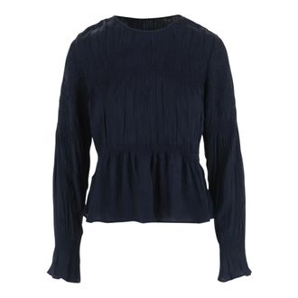 By Malene Birger Dames, Blouses & Shirts, Blauw, Maat: XS Viscose