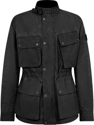 Belstaff Service Fieldmaster Jacket - Heren - Zomerjassen - Zwart - M - Katoen - Jassen