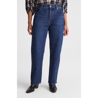 Madewell Curvy Pieced Barrel Jeans in Mckinney Wash at Nordstrom Rack, Size 24