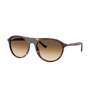 Ray-Ban Rb 2215 90251 Zonnebrillen - unisex - Zonnebrillen - Bruin - 56 MM - Accessoires
