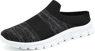 Generic Mens Casual Shoes 2025 Air Mesh Slip On Walking Shoe Lightweight and Breathable Arch Support Road Running Athletic Rebound Core Wide Fit Trainers for 