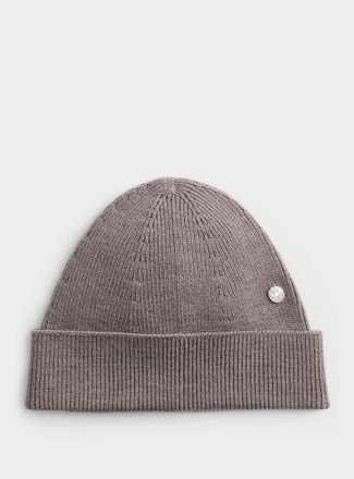 Acne Studios Mens Signature rivet fine-ribbed Tuque Hat