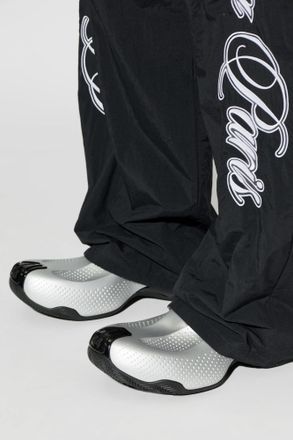 Balenciaga Basketball Shoes, Mens, Silver