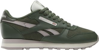 Reebok Unisex-Adult Classic Leather V1 Sneaker, Breakaway Green/Breakaway Green/Hazy Grey, 4.5 UK