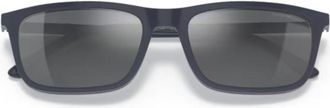 Emporio Armani 0ea4160 Rectangular Eyeglasses and Sunglasses in Smooth Matte Finish