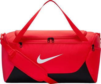 Nike Brasilia 40L Small Duffel Bag University Red Black White IB4394-657