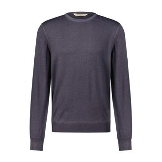 Gran Sasso Truien & Vesten, Heren, Grijs, 3Xl, Wol, Wollen Gebreide Trui Klassiek Ontwerp