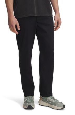 Under Armour Icon Tapered Fit 5-Pocket Pants in Black at Nordstrom, Size 33 X 32