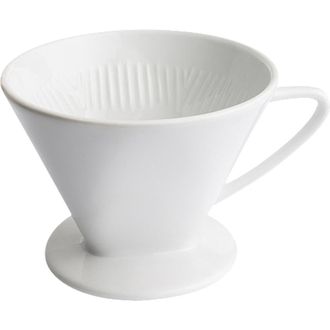 cilio Porcelain 6 Pour Over Coffee Filter Holder in White at Nordstrom