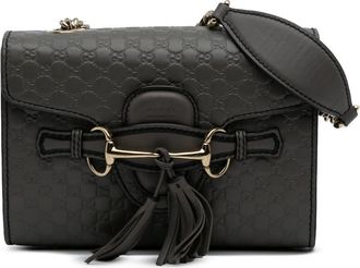 Gucci Pre-owned Gucci Mini Microguccissima Emily Crossbody Ladies 449636 493075