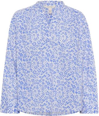 Part Two Natale Blouse - Dames - Blouses - Blauw - XS - Katoen - Overhemden