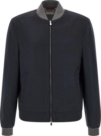 Brunello Cucinelli Hombre, Chaquetas, Azul, Talla: L