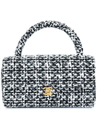 Chanel Gewatteerde handtas met CC-logo - Wit