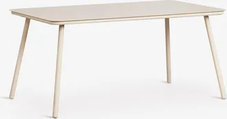 Sklum Mesa De Comedor Rectangular 160x90 Cm En Cristal Arhiza Sklum