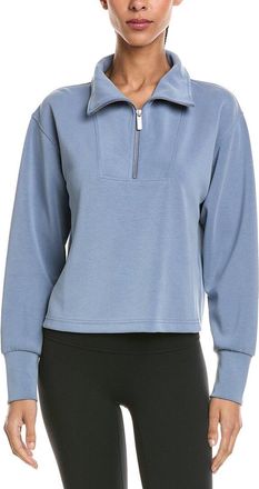 Sweaty Betty Sand Wash 1/2-Zip Crop Sweatshirt