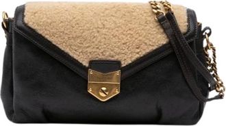 Saint Laurent Pre-owned Cross Body Bags, female, Multicolor, Size: ONE SIZE Pre-owned Leather Crossbody Bag