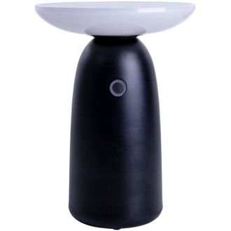 N&auml;ve Naeve Ada L&aacute;mpara Led Solar Port&aacute;til Recargable Y Regulable Para Exteriores, Color Negro, Sensor De Amanecer A Anochecer, 3000 K, Ip44, Sensor T&aacute;ctil