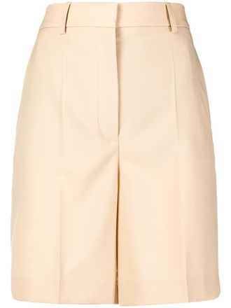 Stella McCartney High waist shorts - Beige