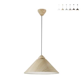 Luce-Ambiente-Design L&aacute;mpara Colgante Moderna De Metal Con Difusor C&oacute;nico Bigbang - Beige