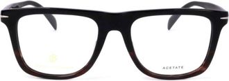 David Beckham Db 7061/F Rectangular Gradient Frame Eyeglasses