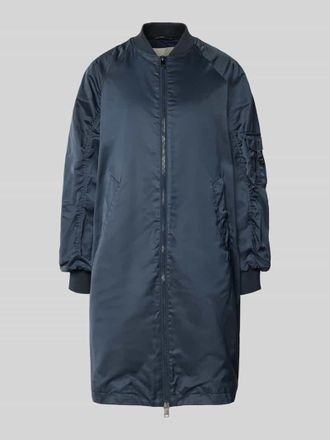 Beaumont Amsterdam Regular Fit Jacke mit Stehkragen Modell Ali in Dunkelblau, Gr&ouml;&szlig;e 34