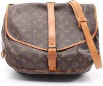 Louis Vuitton Pre-owned Cross Body Bags, female, Brown, Size: ONE SIZE Pre-owned Canvas louis-vuitton-bags