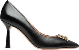 Bally Evanca 85 Leather Pumps, Brand Size 35 ( US Size 4.5 )