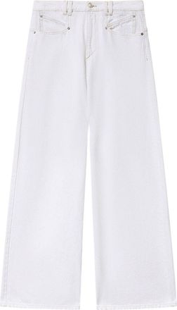 Isabel Marant Lemony Denim Jeans-Donna