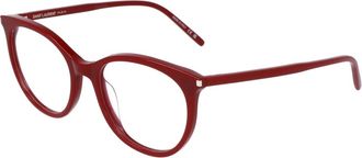 Saint Laurent unisex, Accessoires, Rood, Maat: 52 MM