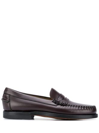 Sebago Classic Dan Moccasin Stitching Leather Loafers