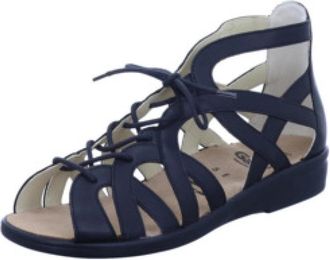 Ganter Zwarte Sandalen met Bandjes voor Dames - Dames - Sandalen - Zwart - 38 EU - Schoenen