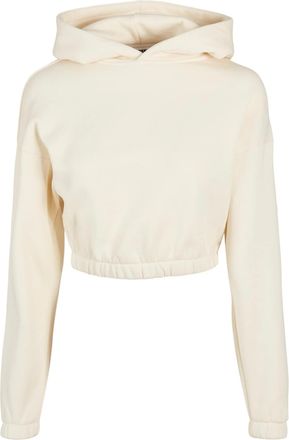 Urban Classics Dames/Dames Korte Oversized Hoodie (Wit zand)